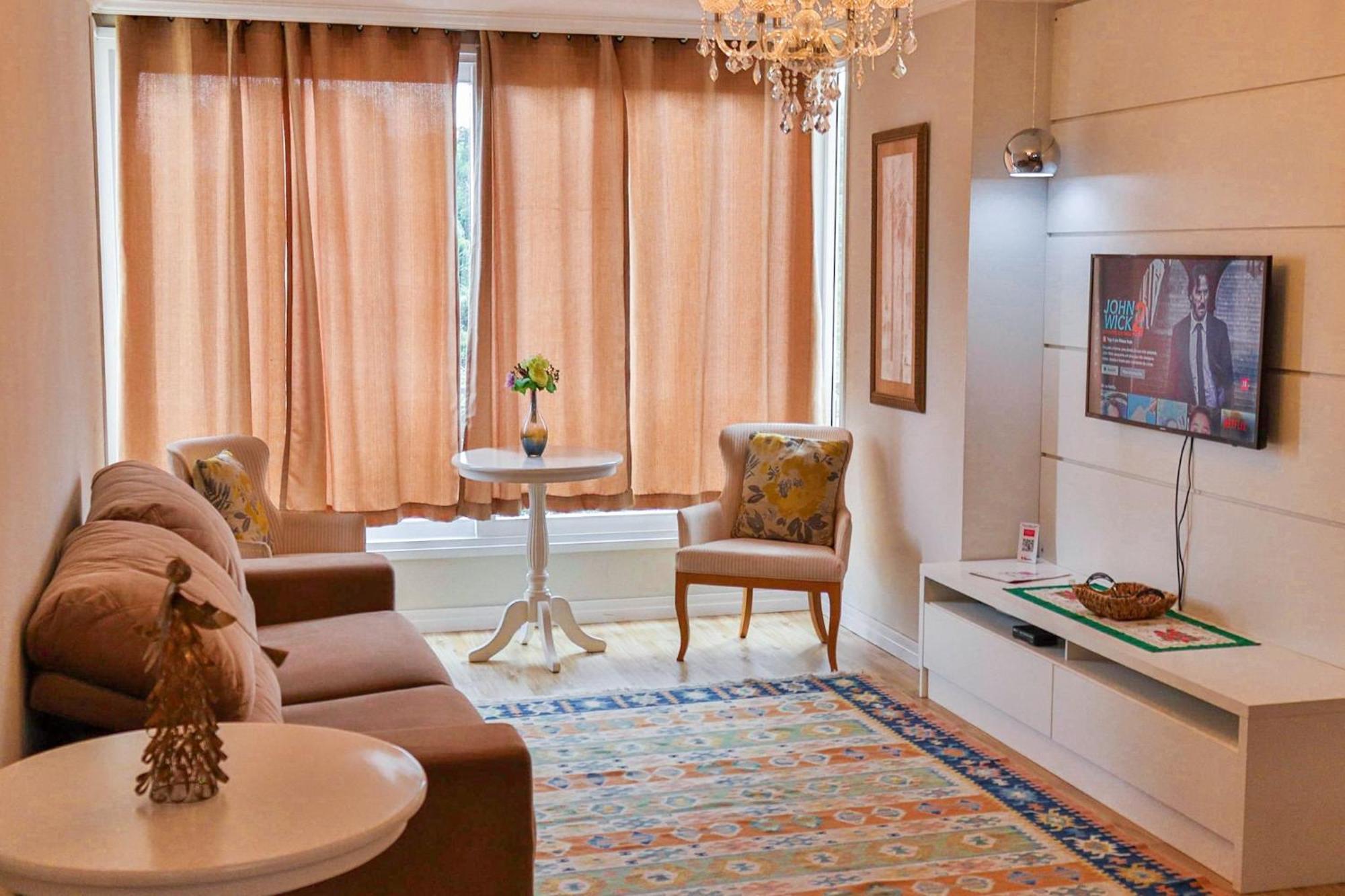 Apartmán Locar-In Gramado - 200 M Da Rua Coberta Exteriér fotografie